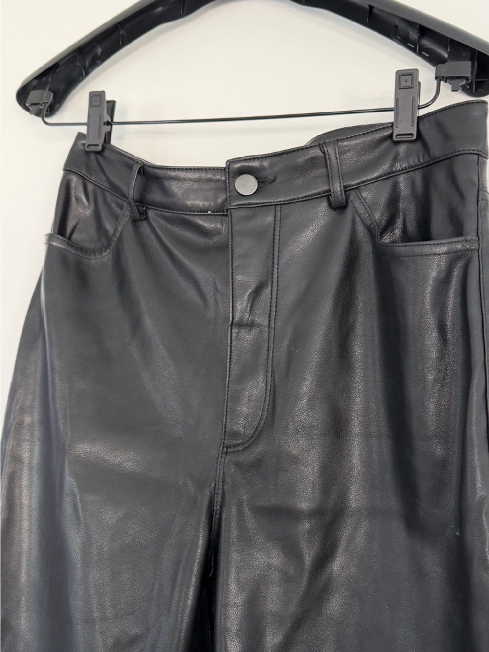 Dynamite Straight Leg Vegan Leather Pants